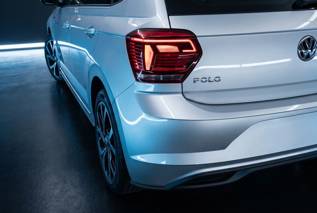 Detail van een Volkswagen Polo